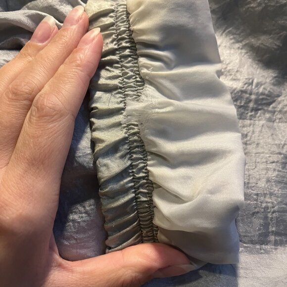 Vintage Winner Gray and Black Color Block Men's Windbreaker Size XL - Picture 8 of 9